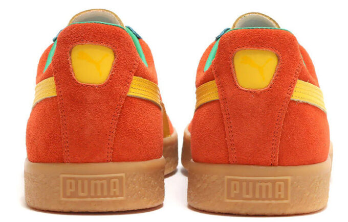 Semsket Vtg Mij Low Topper Retro Skateboarding Sko Unisex Orange