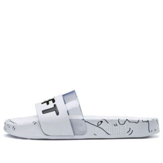 Shantell Martin x Leadcat Slide «Hvit Svart»