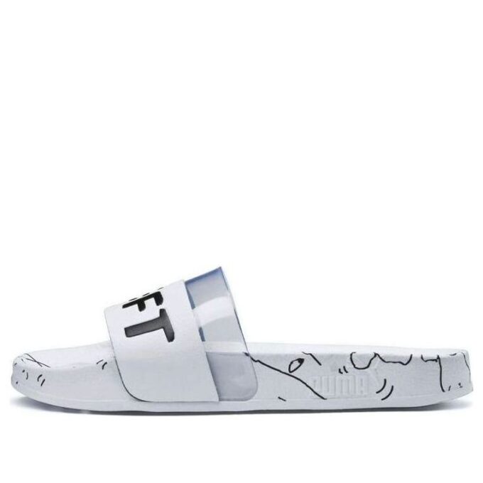 Shantell Martin x Leadcat Slide «Hvit Svart»