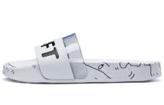 Shantell Martin x Leadcat Slide «Hvit Svart»