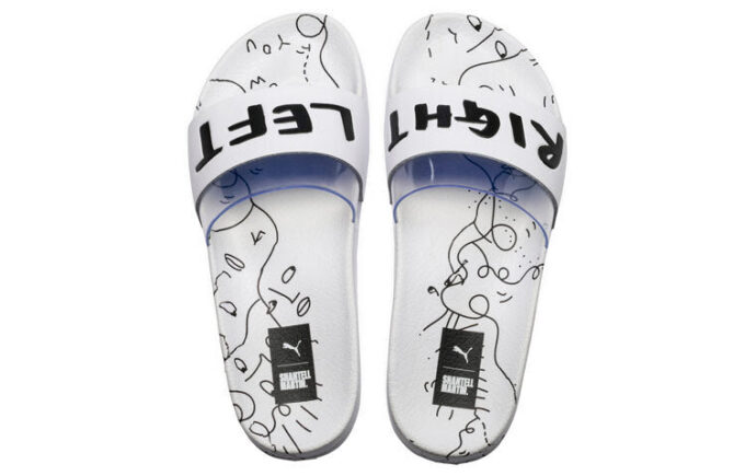 Shantell Martin x Leadcat Slide «Hvit Svart»