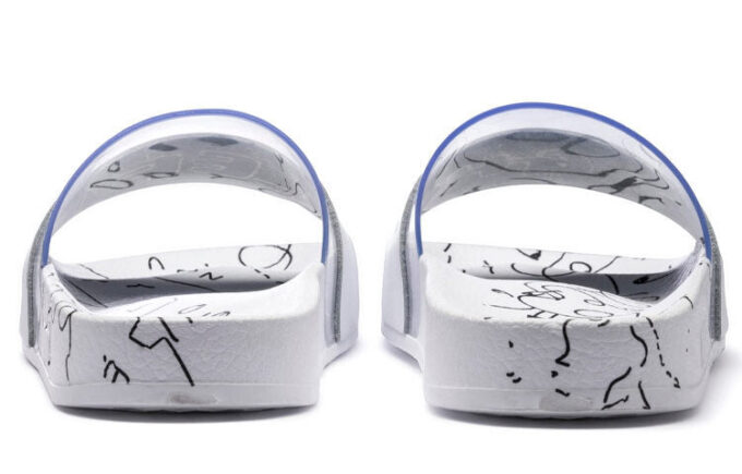 Shantell Martin x Leadcat Slide «Hvit Svart»
