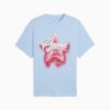 Shooting Stars Basketball Star Graphic T-skjorte