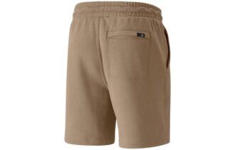 Shorts med liten logo «Brun»