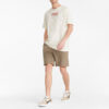 Shorts med liten logo «Brun»