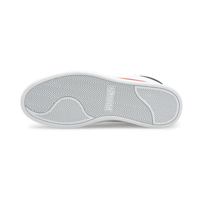 Shuffle Mid &laquo;Hvit Høy Risiko Rød&raquo;