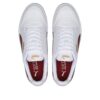 Shuffle Sneakers &laquo;Hvite Burgunder&raquo;