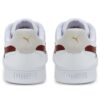 Shuffle Sneakers &laquo;Hvite Burgunder&raquo;
