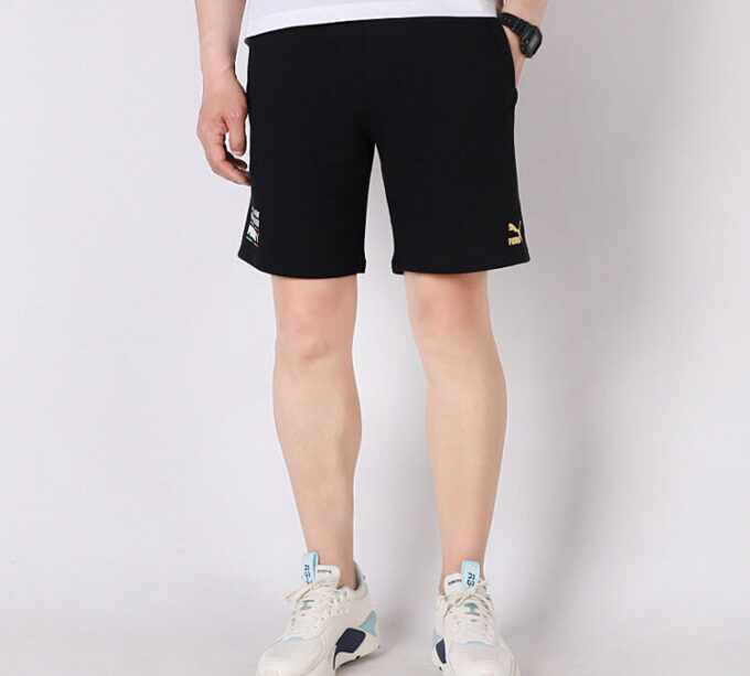 Skreddersydd for sport Worldhood Shorts &laquo;Svart Hvit Oransje&raquo;