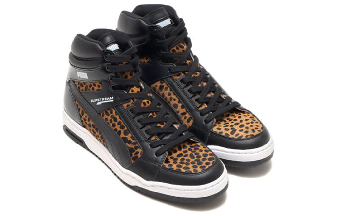 Slipstream Mid MIJ Leopard minibank &laquo;Svart brun hvit&raquo;