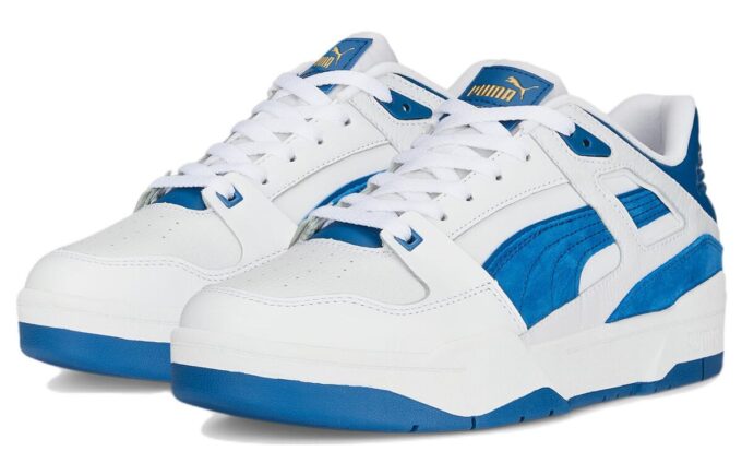 Slipstream Suede FS &laquo;Hvit Sjøblå&raquo;