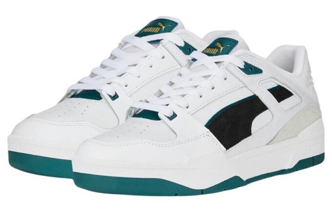 Slipstream Suede FS &laquo;Hvit Svart Grønn&raquo;
