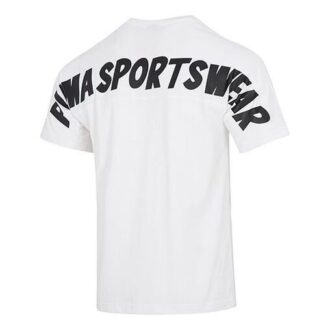 Slogan Sportswear T-skjorte «Hvit»