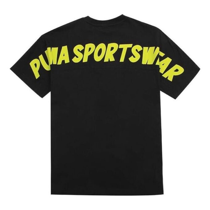 Slogan Sportswear T-skjorte «Svart»