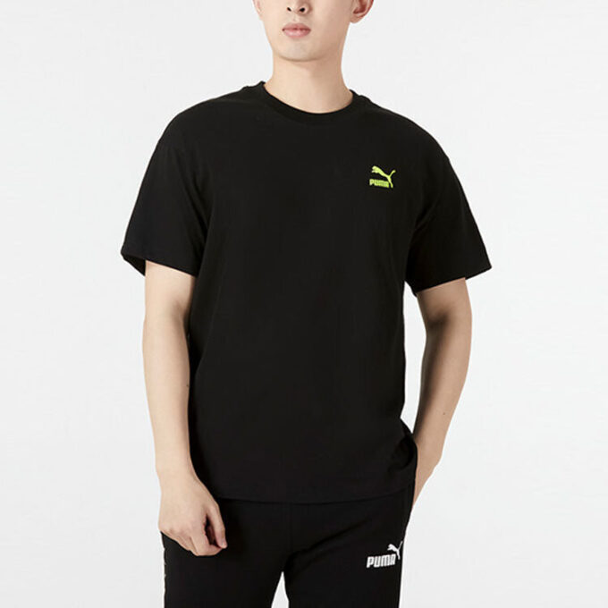 Slogan Sportswear T-skjorte «Svart»
