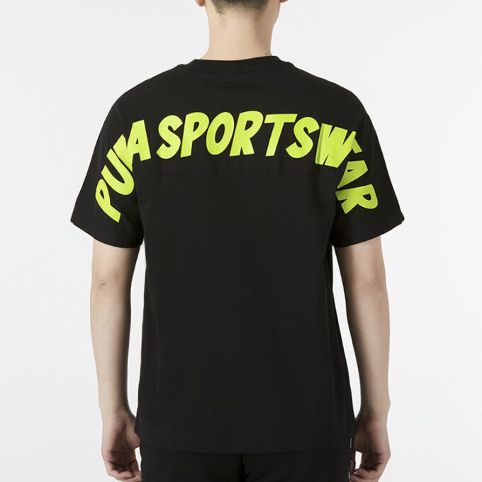 Slogan Sportswear T-skjorte «Svart»