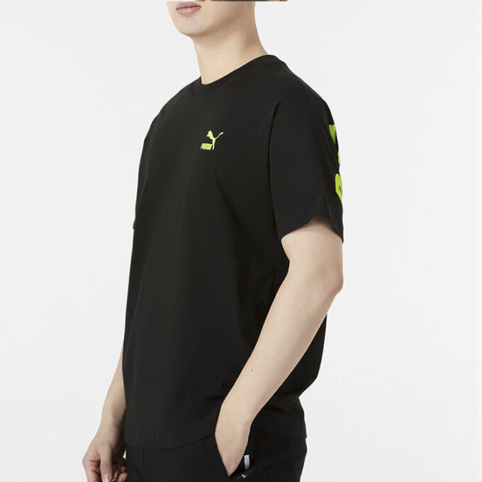 Slogan Sportswear T-skjorte «Svart»
