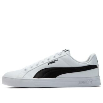 Smash Vulc Retro Casual Skateboarding Sko Unisex Hvit Svart Sko &laquo;Hvit Svart&raquo;