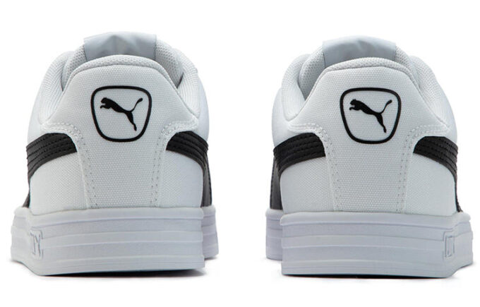 Smash Vulc Retro Casual Skateboarding Sko Unisex Hvit Svart Sko &laquo;Hvit Svart&raquo;