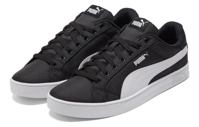 Smash Vulc Retro Casual Skateboardsko Unisex Svart