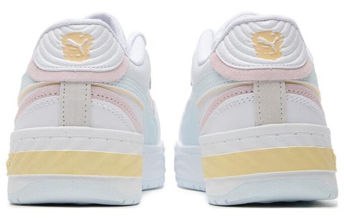 Sneakers Ca Pro Crush Earth &laquo;Hvit Rosa Gul&raquo;