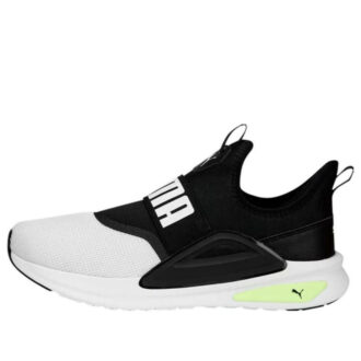 Softride Enzo Evo Slip-On &laquo;Svart Hvit Rask Gul&raquo;