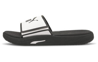 Softride Slide &laquo;Hvit Svart&raquo;