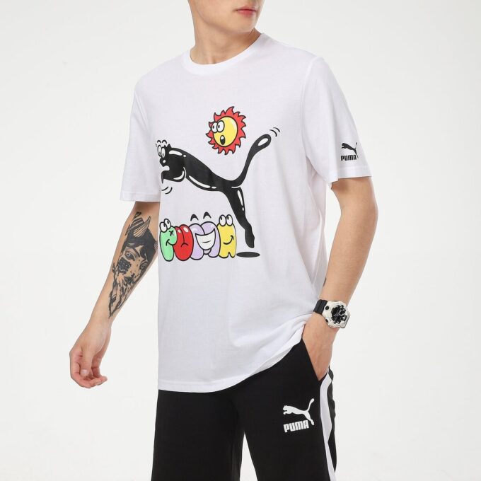Sommer Streetwear T-skjorte «Hvit»