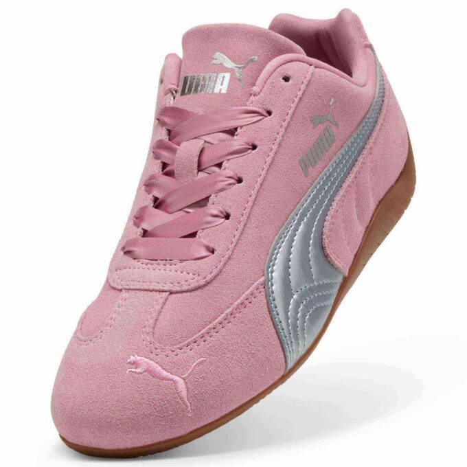 Speedcat Metallic store barnesneakers med lett påføring