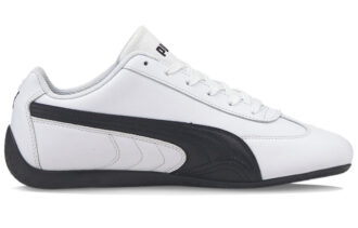 Speedcat Shield Leather &laquo;Hvit Svart&raquo;