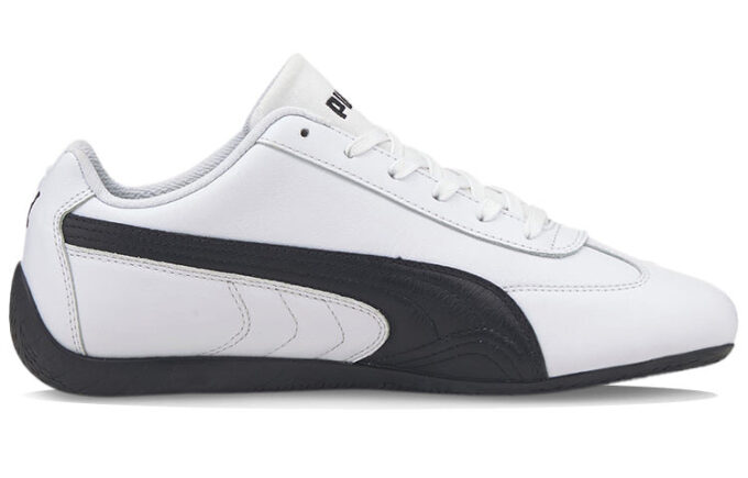 Speedcat Shield Leather &laquo;Hvit Svart&raquo;