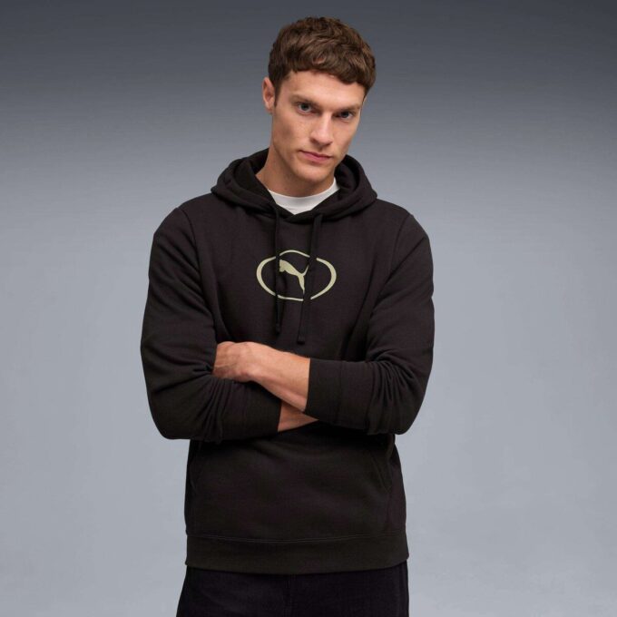 Sport Heritage herre fleece-hettegenser