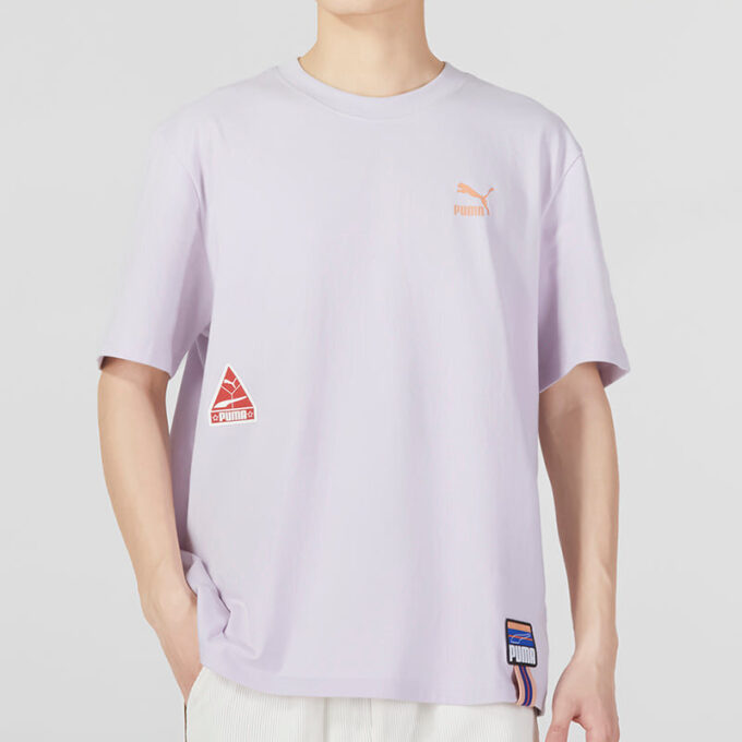 Sportswear Logo T-skjorte «Lilla»
