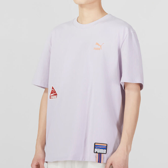 Sportswear Logo T-skjorte «Lilla»