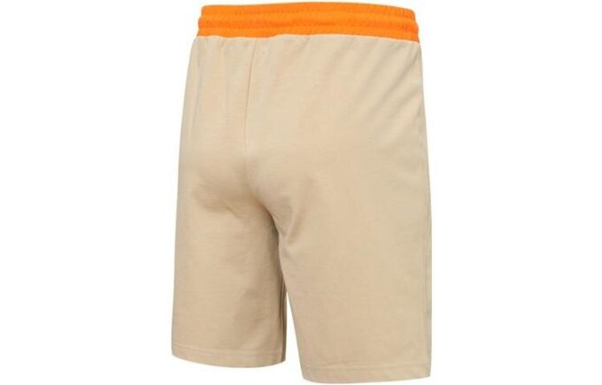 Sporty shorts med logo &laquo;brun&raquo;