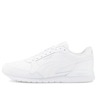 ST Runner v3 Skinn &laquo;Hvit Grå Fiolett&raquo;
