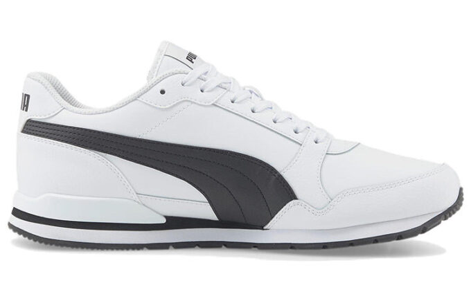 ST Runner v3 Skinn &laquo;Hvit Svart&raquo;