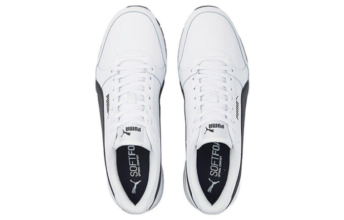 ST Runner v3 Skinn &laquo;Hvit Svart&raquo;