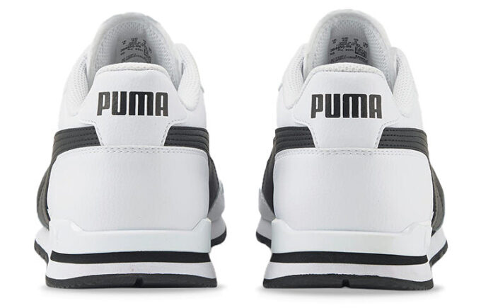 ST Runner v3 Skinn &laquo;Hvit Svart&raquo;