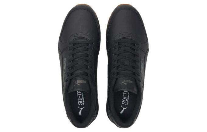ST Runner V3 Skinn &laquo;Svart Gummi&raquo;