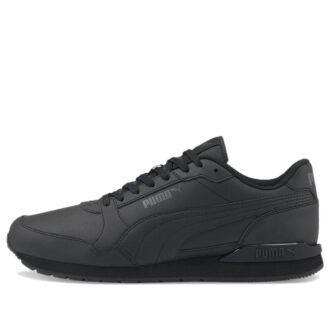 ST Runner V3 Skinn «Trippel Svart»