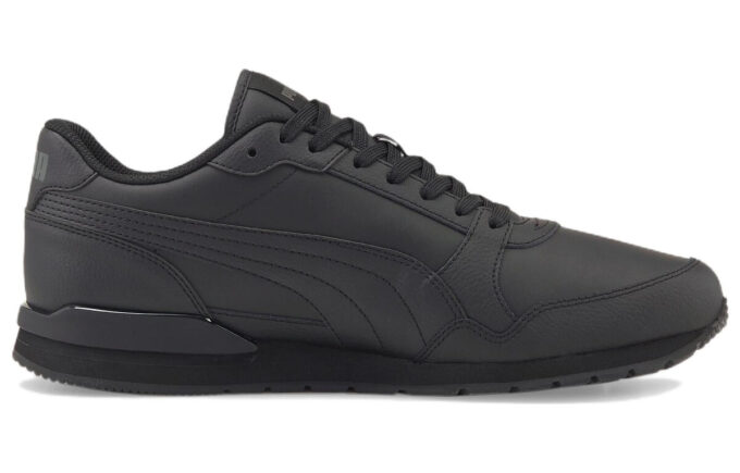 ST Runner V3 Skinn «Trippel Svart»