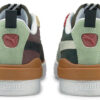Suede Bloc Wtformstrip Fritidssko Grønn/Rød/Beige