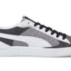 Suede Block Wt Skumstripe 2 &laquo;Svart Hvit Grå&raquo;
