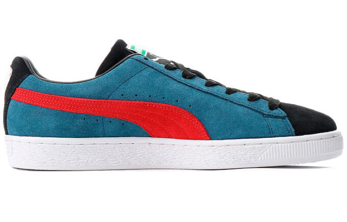 Suede Classic 21 &laquo;Lapisblå Urbanrød&raquo;