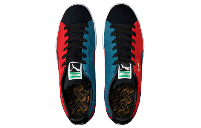 Suede Classic 21 &laquo;Lapisblå Urbanrød&raquo;