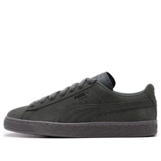 Suede Classic Mono Reptile &laquo;Mineralgrå&raquo;