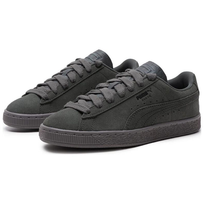 Suede Classic Mono Reptile &laquo;Mineralgrå&raquo;