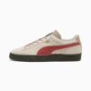 Suede joggesko i semsket skinn