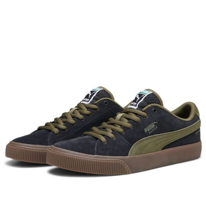 Suede Skøyte Nitro &laquo;Svart Olivengrønn&raquo;